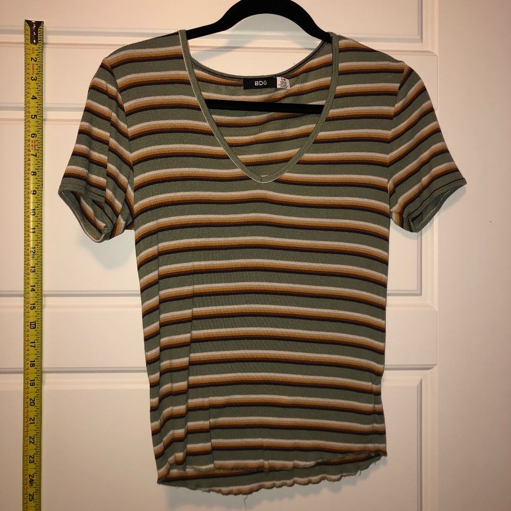 Stripped Short Sleeve